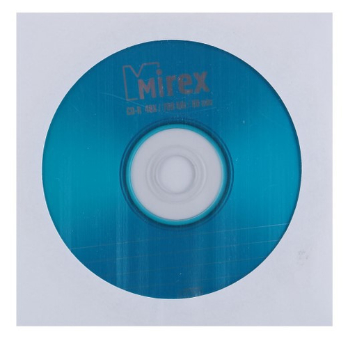 Компакт-диск МИРЕКС cd-r 700 mb (514021)