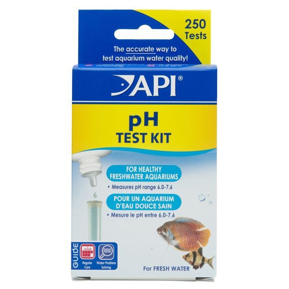 Набор API рН Test Kit - для измерения уровня pH в пресной воде