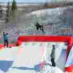 Надувная подушка «SlopeStyle» для слоупстайла и фристайла, 18×14×4 м