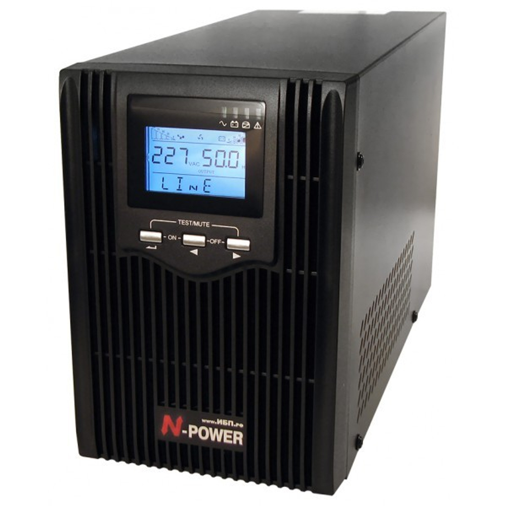 Интерактивный ИБП N-Power Smart-Vision S2000N LT ─ однофазный ИБП 2000 ВА синус