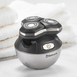 Бритва электрическая SA-5434BS дорожная, 3 головки триммер, влажное бритье, USB