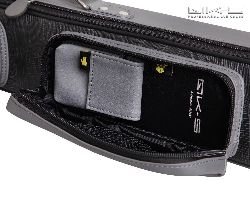 Кейс QK-S Captain 2x2 серый аллигатор