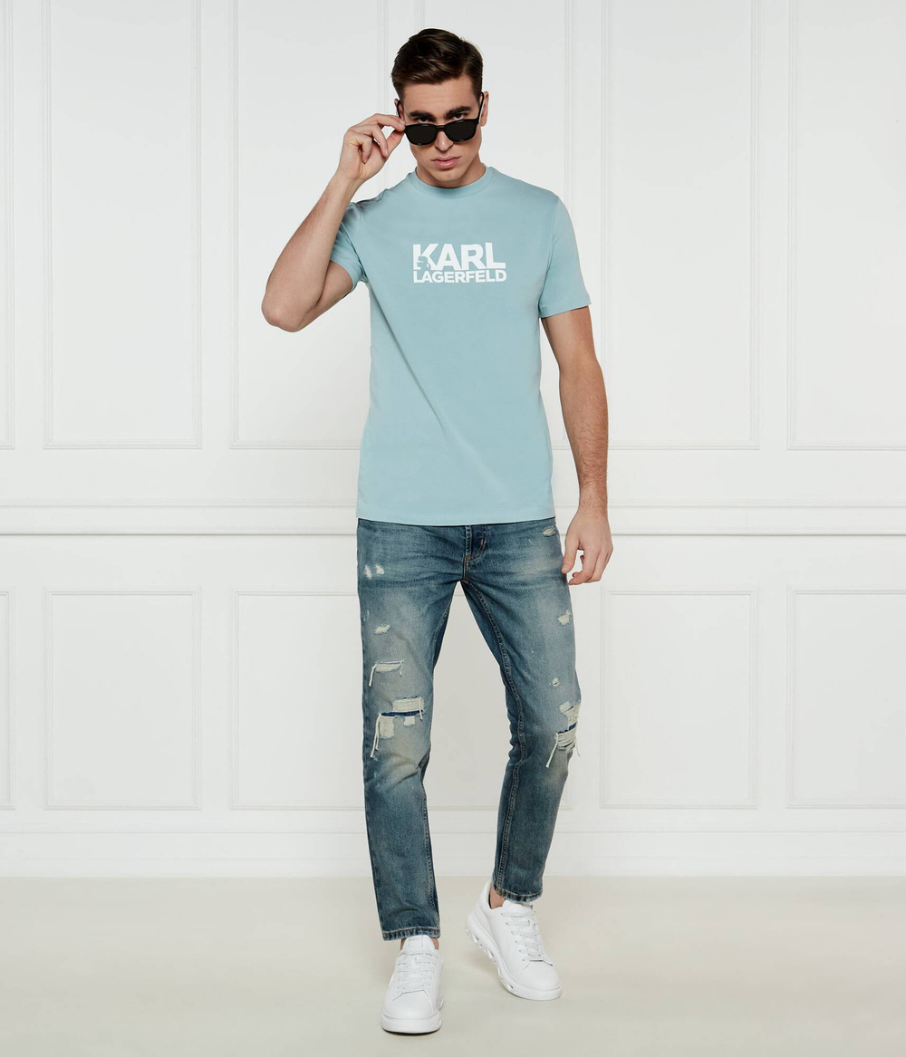 Футболка Karl Lagerfeld - морской(755087 551235)