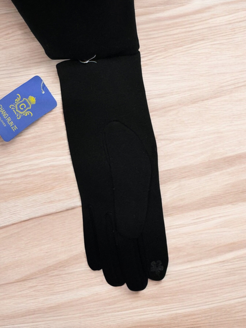 Перчатки. Женские. Верх: Трикотаж. Подклад: Плюш-флис. 12 шт в упаковке.