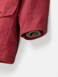 Парка демисезонная на меху "Клюква"