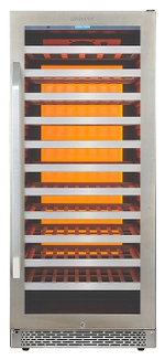 Винный шкаф Cavanova CV102-1TL