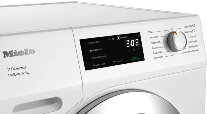 Сушильная машина Miele TEH795WP Chrome Edition