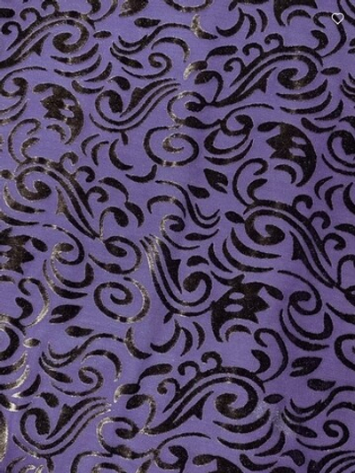 Панбархат стрейч, 90 гр/м2, ПЭ - 95%, Эластан - 5%, ш. 150 см, фиолетовый, под заказ