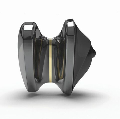 Вибромассажёр с электростимуляцией Hearts Desire (Цвет: черный)