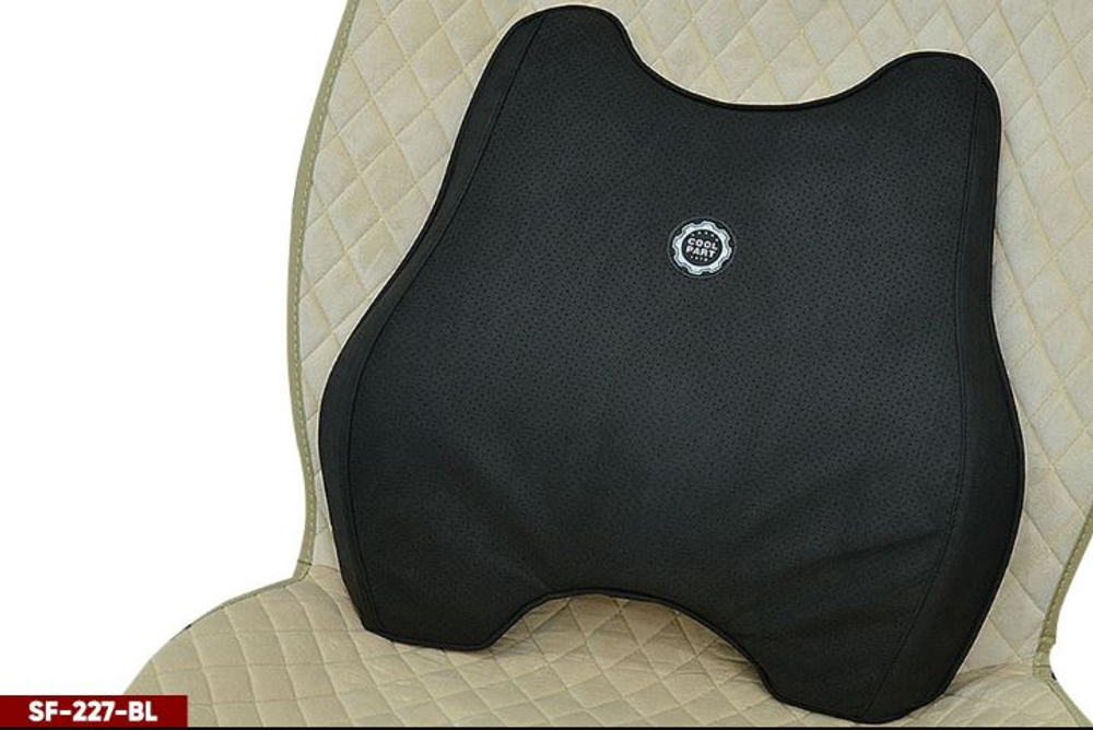 Поддержка поясничная-подушка"COOLPART"- MAXIMAL SF-227-BL черный