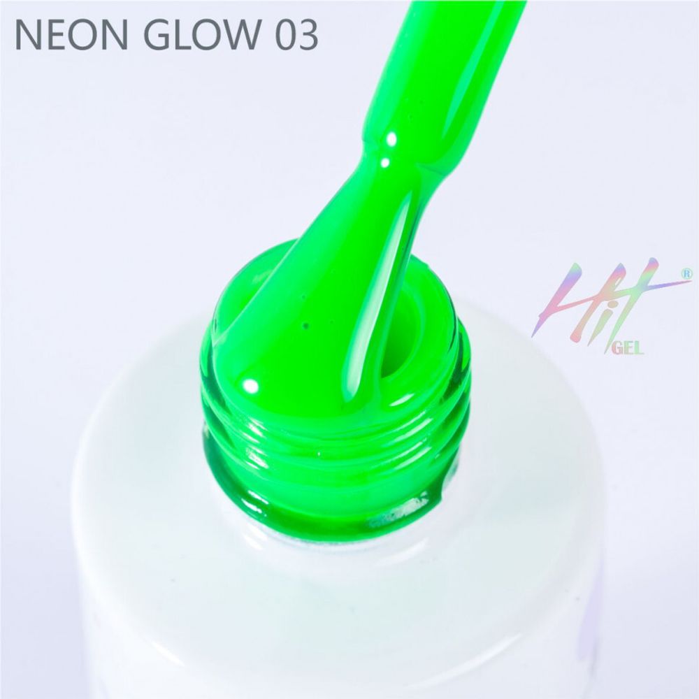 Гель-лак neon glow &quot;HIT gel&quot;  №03, 9 мл
