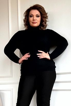 Цена на Водолазка-4623 больших размеров