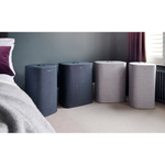 Корзина для белья tota™, 90 л, черная