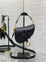 Christian Dior Small Saddle Bag with Strap
