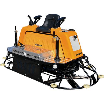 GROST ZMD-1200H - двухроторная затирочная машина по бетону - 2х1200 мм / 35 л.с.