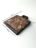 Доска деревянная разделочная