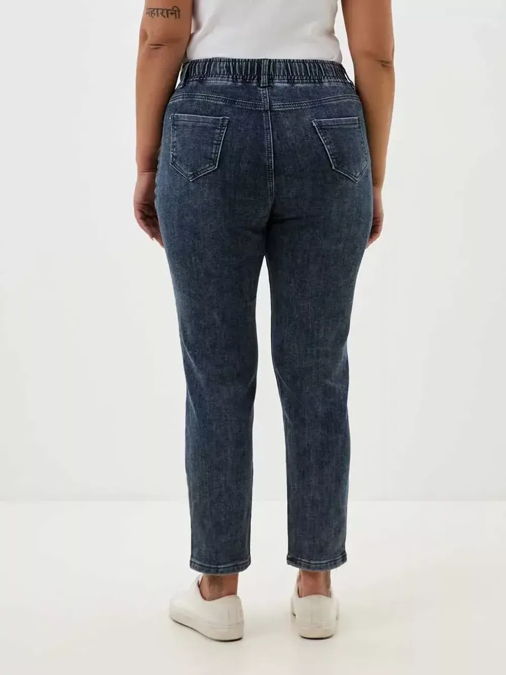 Джинсы утепленные больших размеров