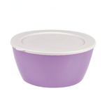 Чаша - миска с крышкой 3 л цвет сиреневый