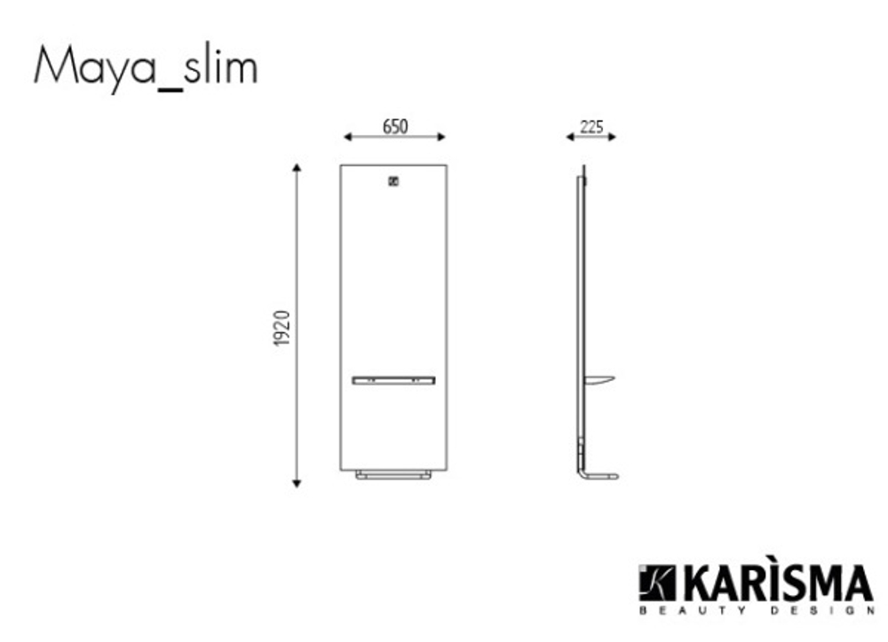 Зеркало парикмахерское MAYA SLIM