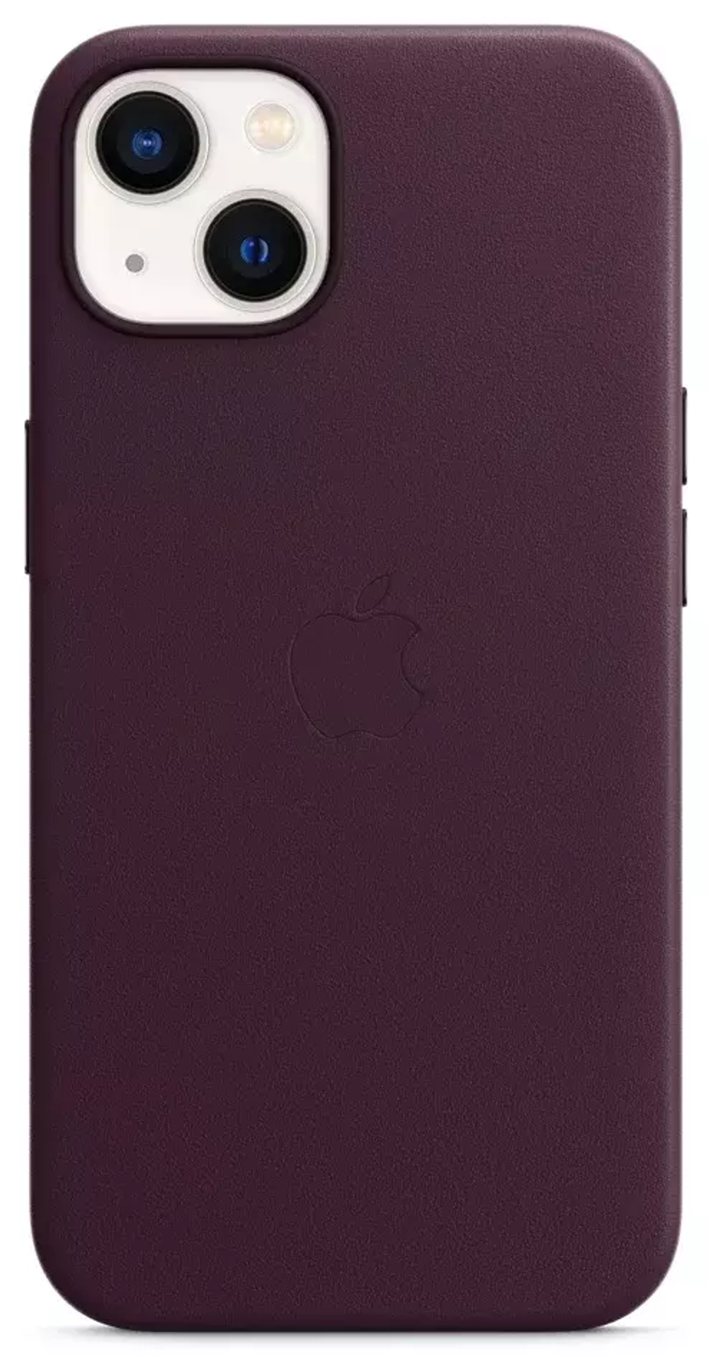 Чехол кожаный для IPhone 13 mini Dark Cherry (MM0G3ZE/A)
