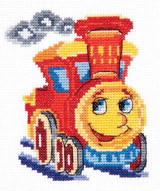 "На всех парах"-18-45 вышивка