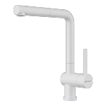 Смеситель Akashi-S-WH латунь/белый