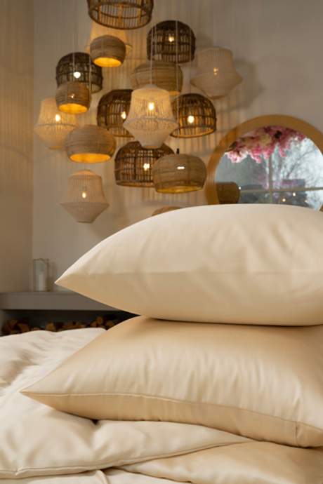 Постельное белье 1.5 спальное German Grass Vanilla Brilliant бежевое Бежевый