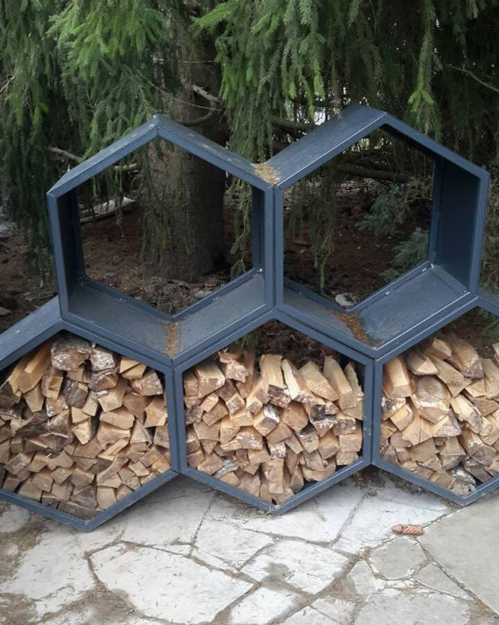 Уличная дровница Firewood W-03, 65 см