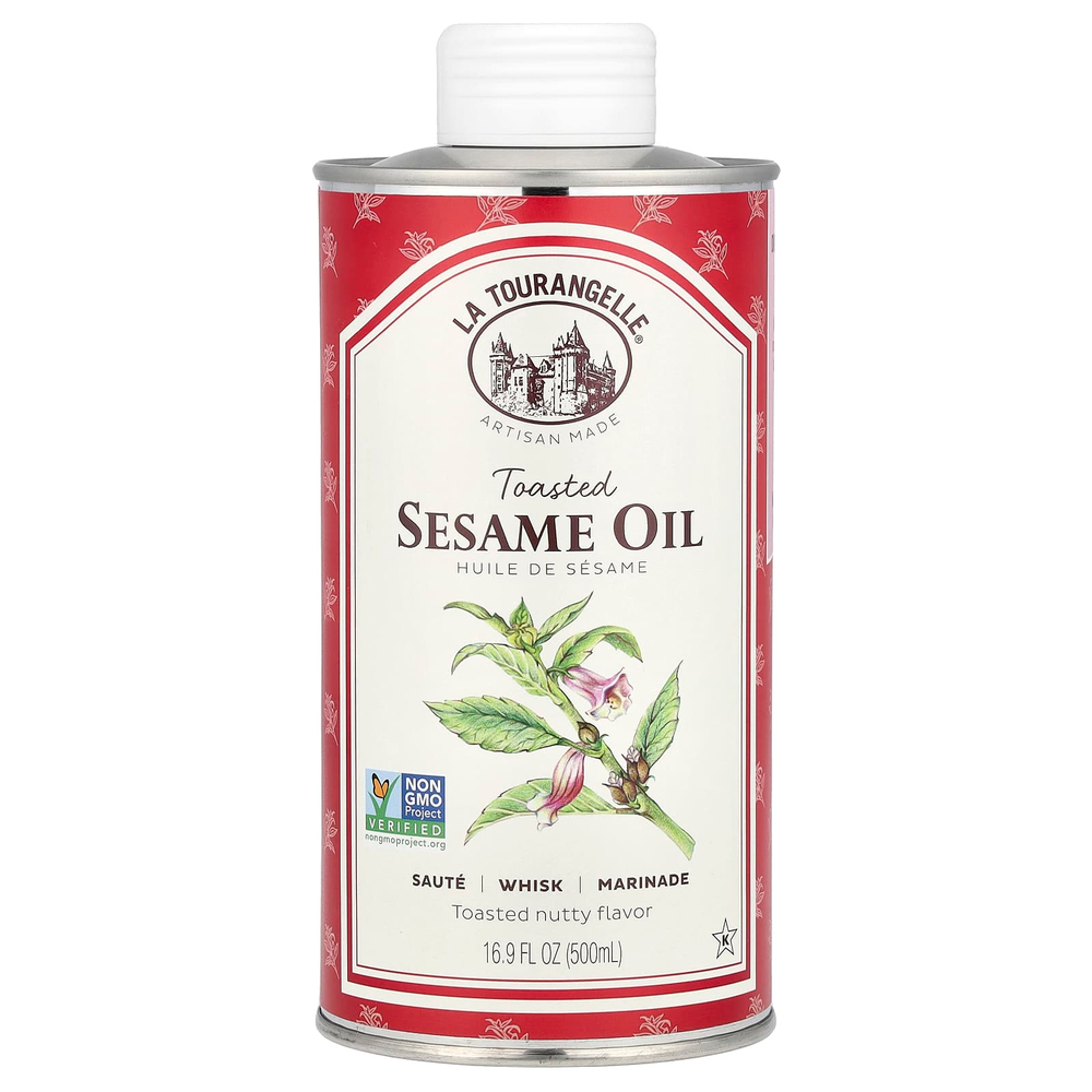 La Tourangelle, масло из обжаренного кунжута, 500 мл (16,9 жидк. унции)