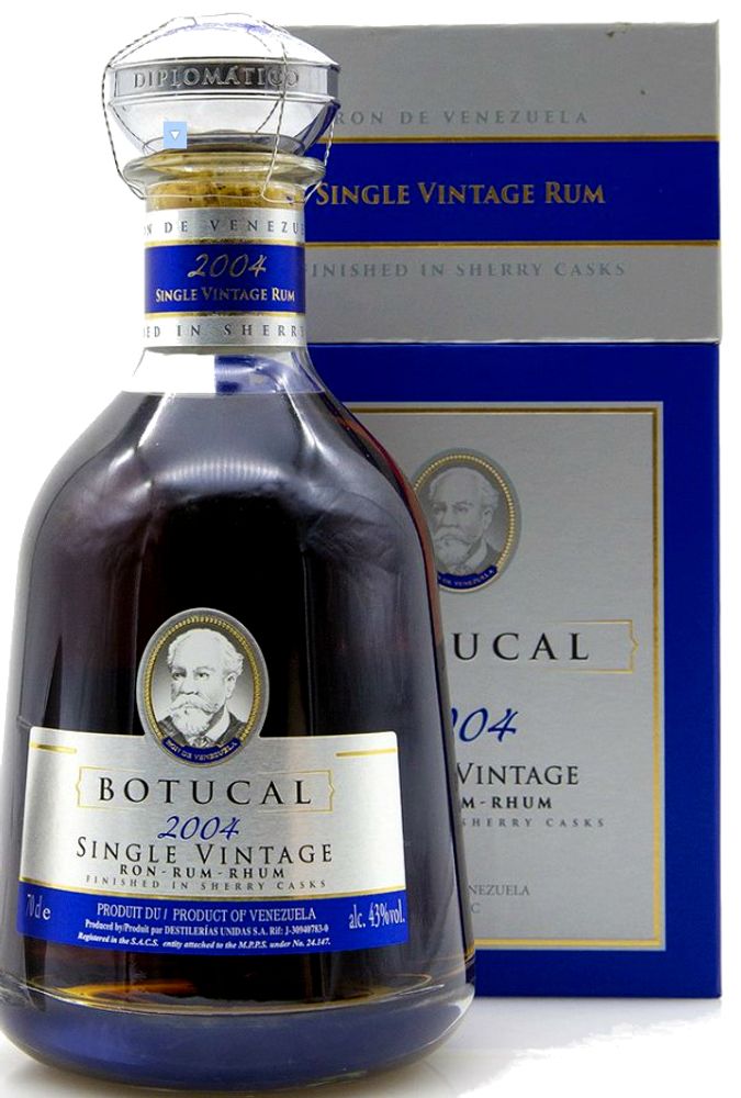 Ром Botucal Single Vintage gift box, 0.7 л