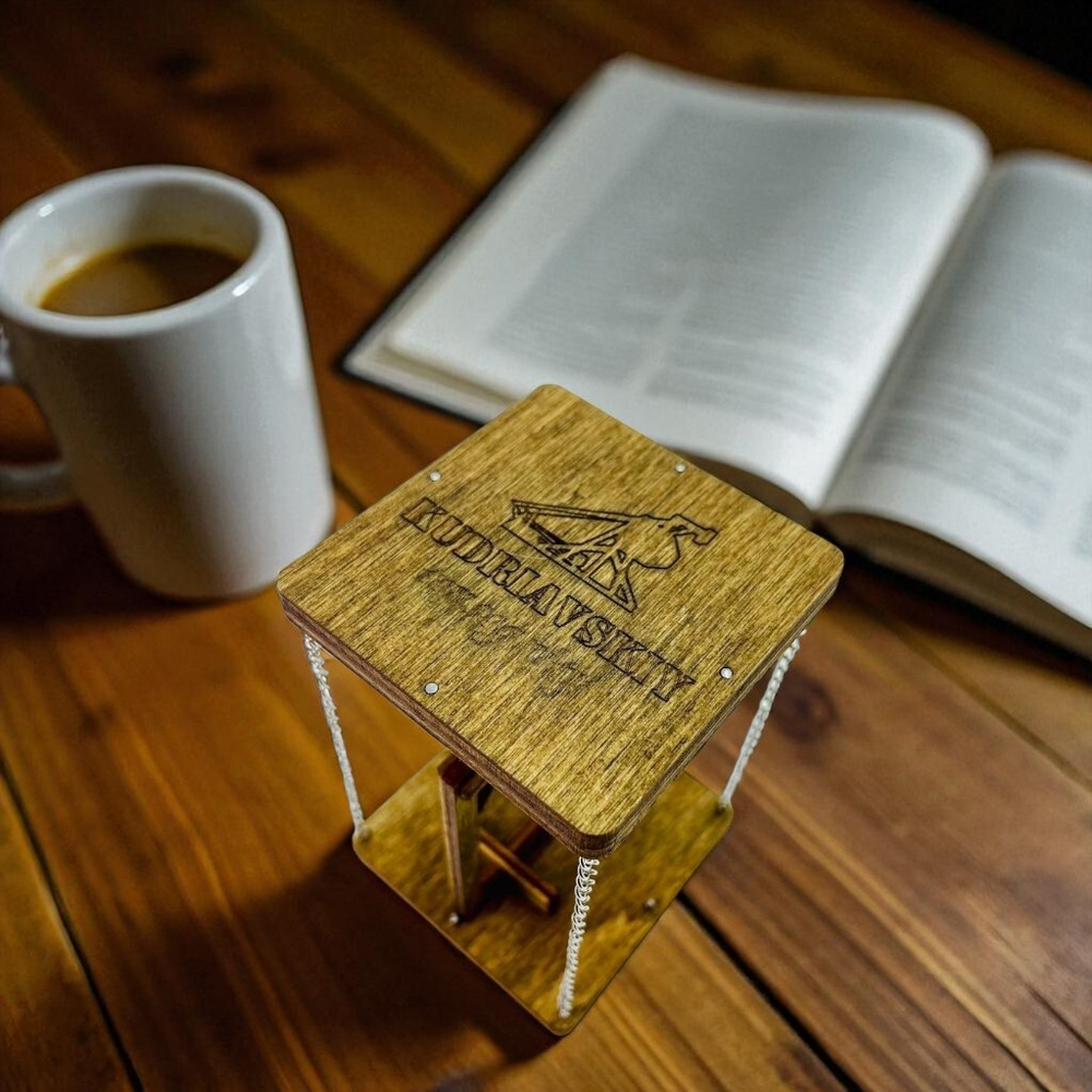 Деревянный антигравитационный конструктор "Тенсегрити" (KUDRIAVSKIY)