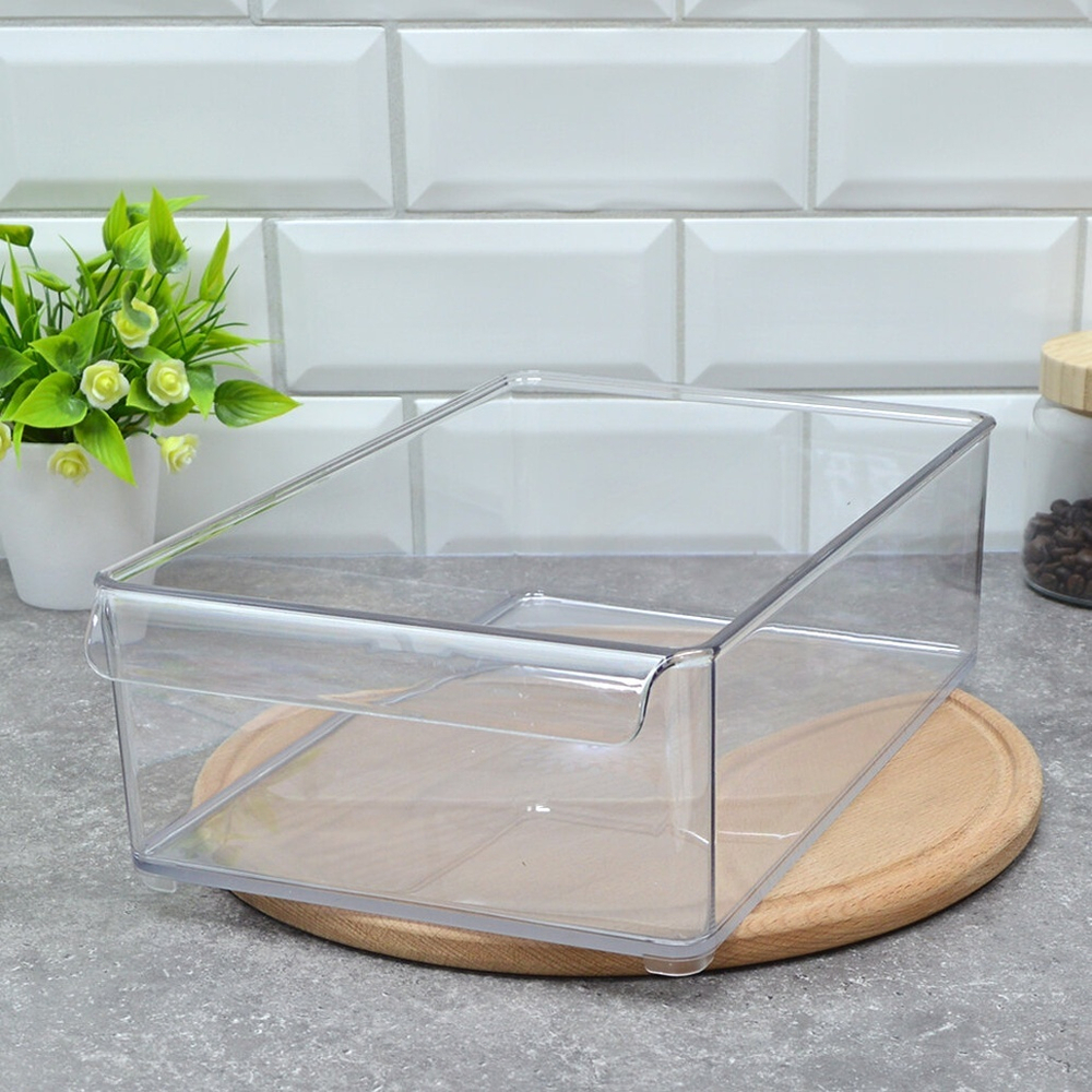 Емкость для холодильника Mannaz 329*203*102мм (прозрачный)