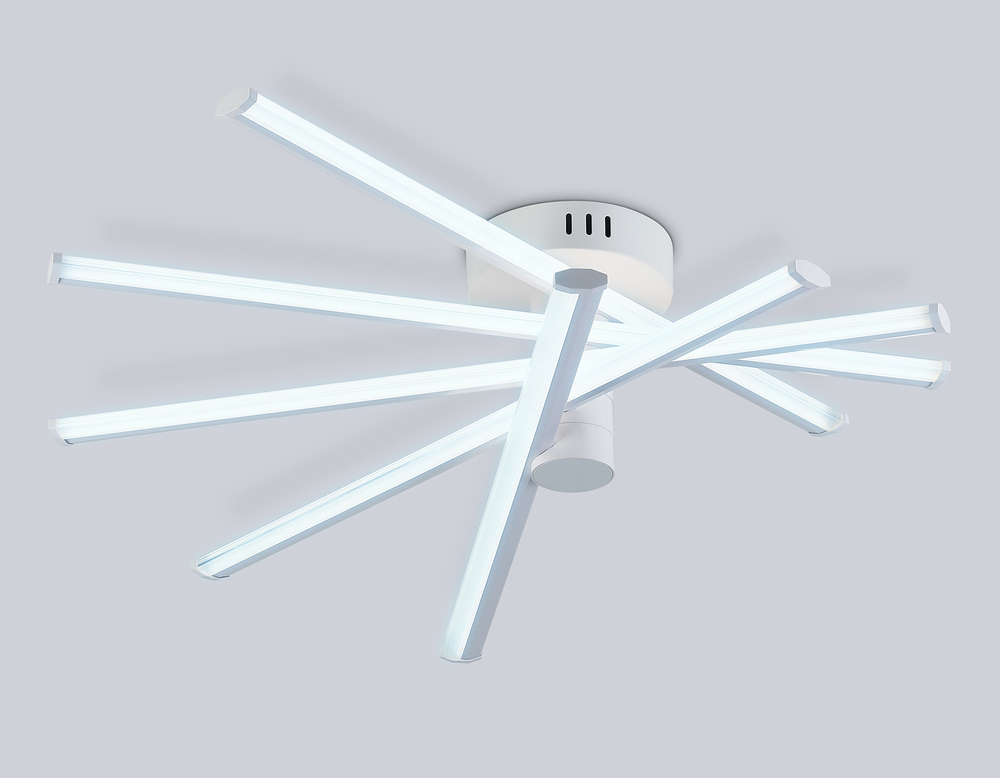 FL6221 WH белый 70W 3000K-6400K 605*605*170 (ПДУ ИК)