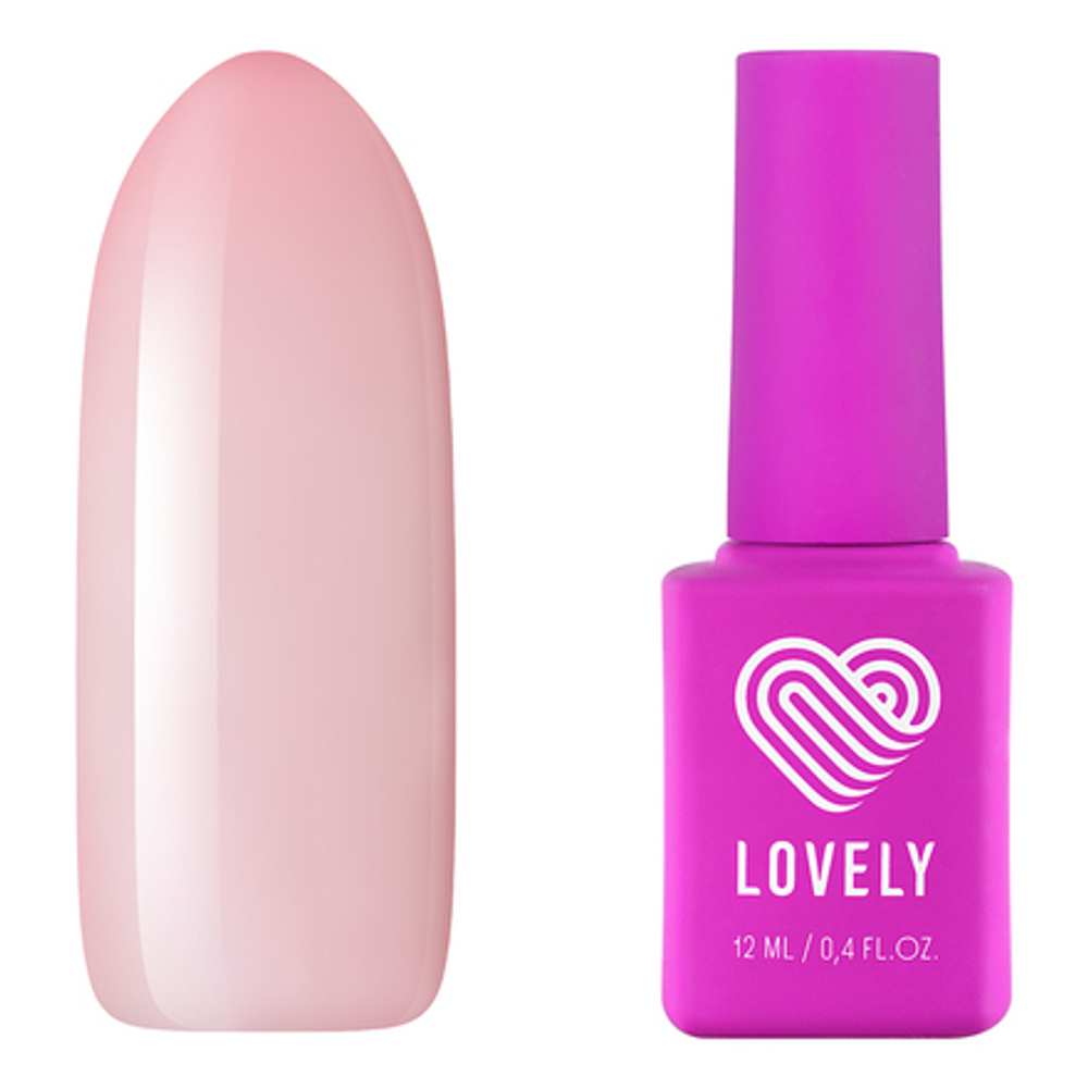 База камуфлирующая Lovely, оттенок светло-персиковый, 12 ml
