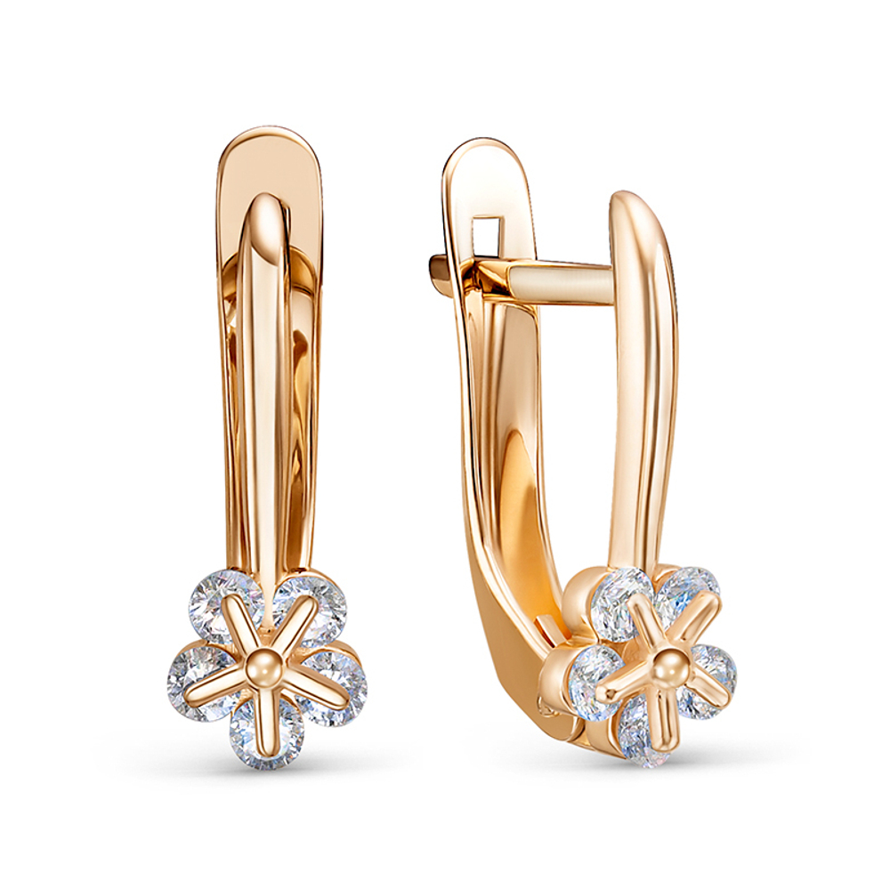 Серьги из золота 585 пробы