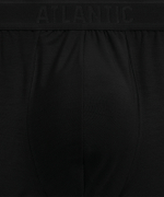 Мужские трусы шорты Atlantic, 1 шт. в уп., микромодал, черные, MH-1204