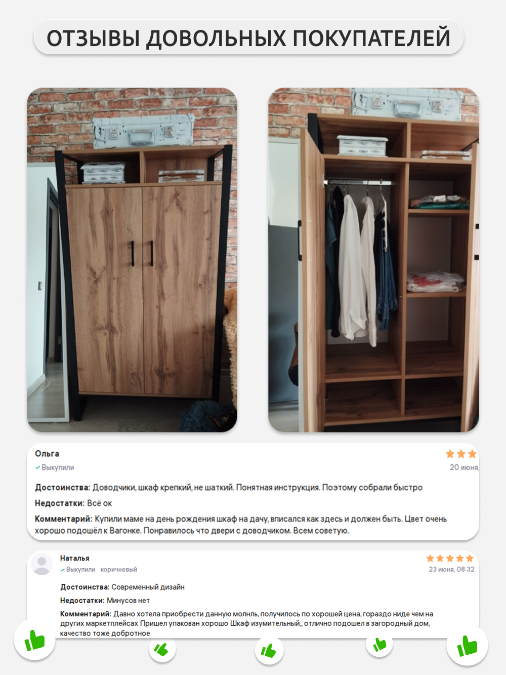 Шкаф для одежды STARK loft