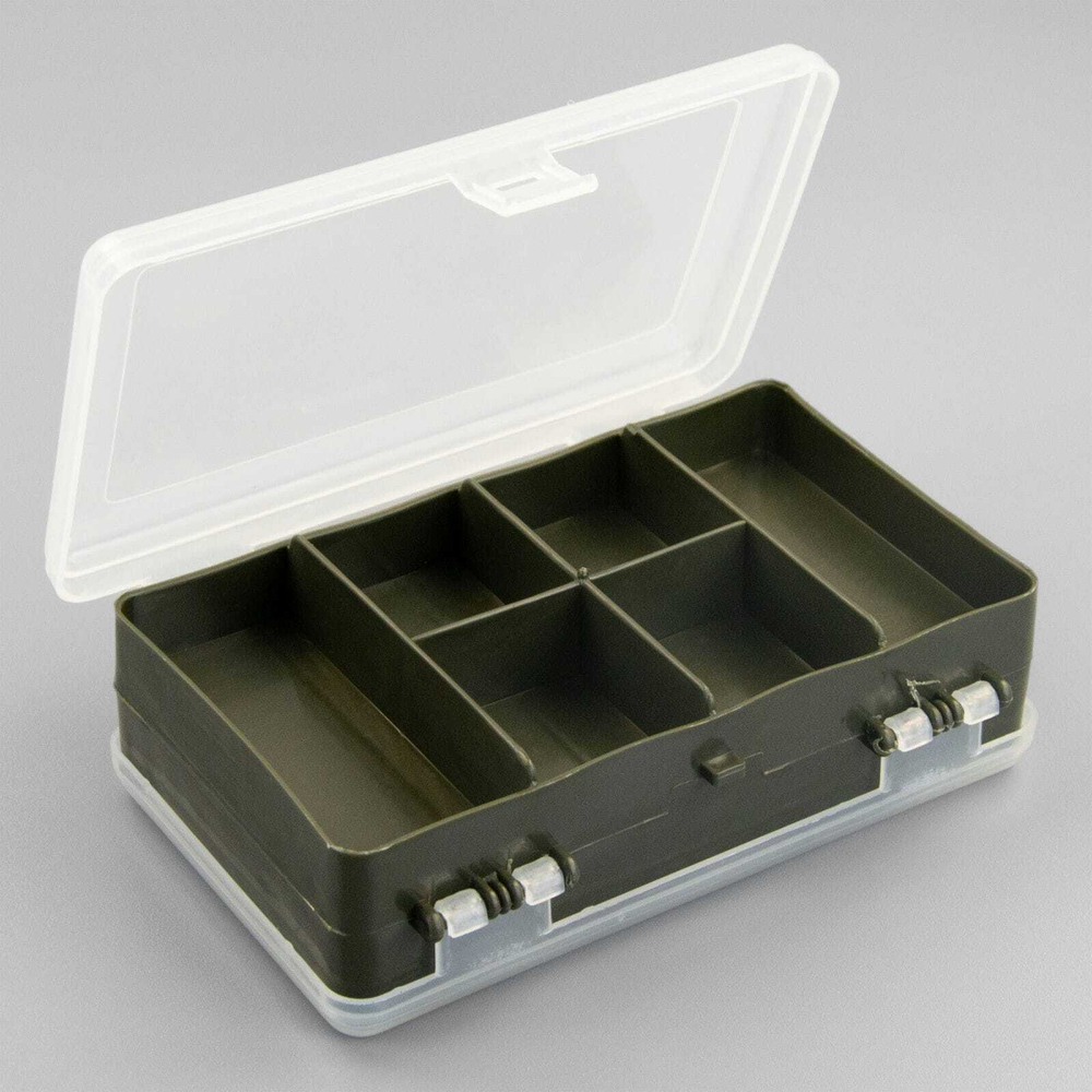 Коробка двухсторонняя Три Кита ТК-21, 6+5 отделений (140*80*45мм)