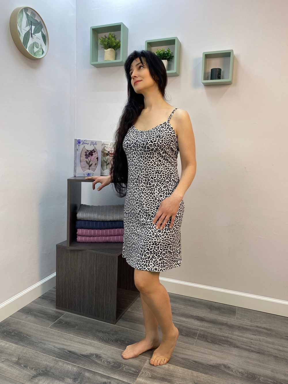 Сорочка женская "С-2 В.З" бретели (СТИЛЬ)