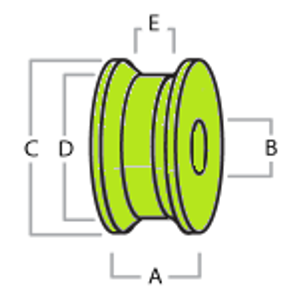 Канатоведущий шкив 620х3х10 13VTR-CR OTIS (тип лебедки А1-770, А9)