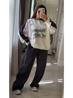 Костюм ATTIRE спортивная двойка свитшот с брюками