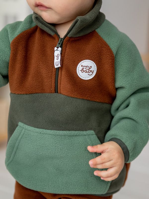 Костюм флисовый Колор блок 