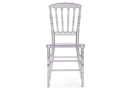 Пластиковый стул Chiavari 1 clear white