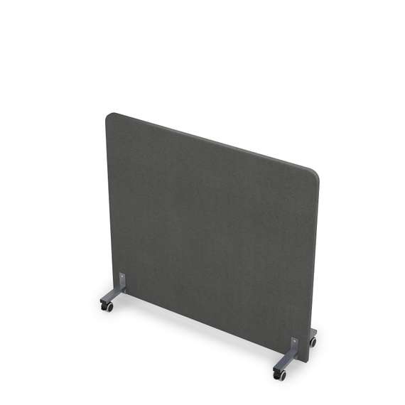 011.МП.1211 Акустическая мобильная перегородка на колесных опорах (1200*377*1100)