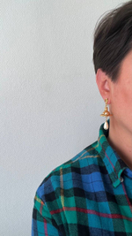 Серьги с «жемчугом» Vivienne Westwood