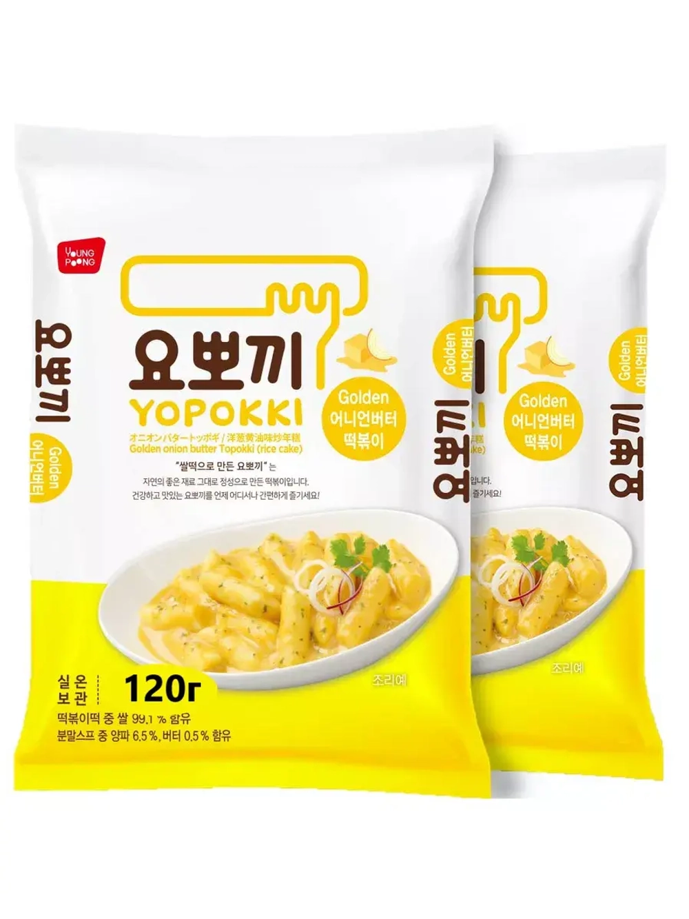 Токпокки в сливочно-луковом соусе 120 г * 2 шт