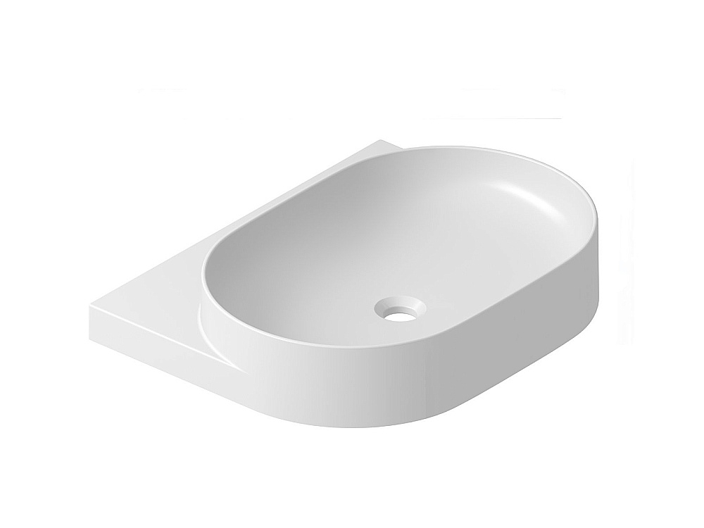 Раковина Ravak Yard 600 XJX0E260001 белый матовый