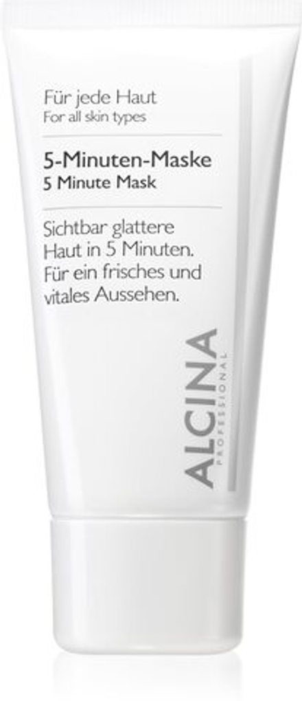 Alcina For All Skin Types - 5-минутная маска, освежающая внешний вид кожи /   50  ml  / GTIN 4008666343185