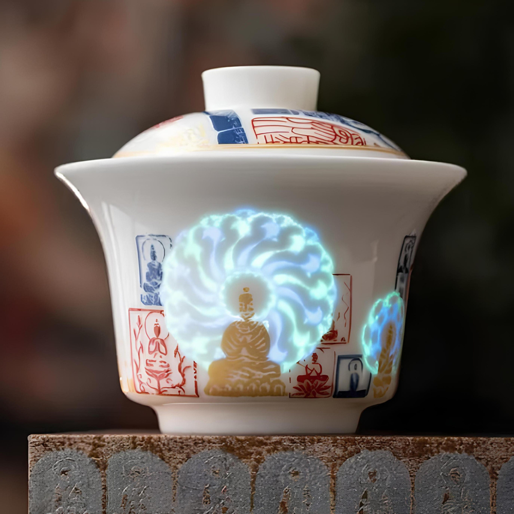 239010 Гайвань "Свет Будды", 145мл в подарочной коробке, фарфор