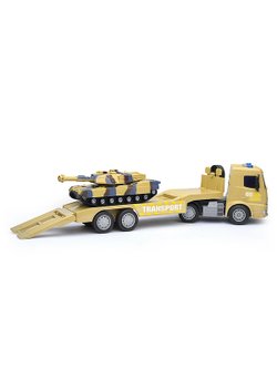 Машинка Автовоз с танком со светом и звуком (RJ3365)